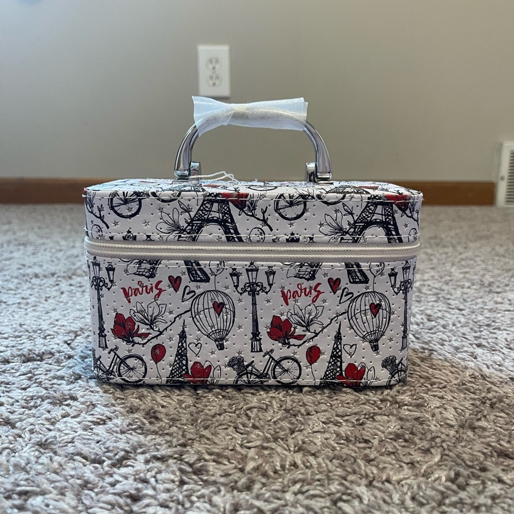 Chic Parisian Print Women's Bag